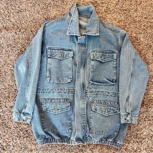 Oversized Womens Jean Jacket- Excellent condition